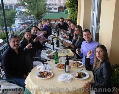 BUCA di  BACCO: il pranzo di chiusura  a fine stagione 2010