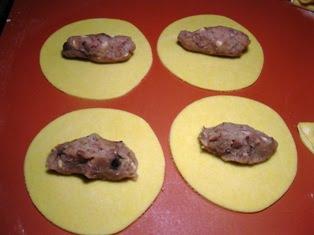 Tortelli alle castagne e cioccolato