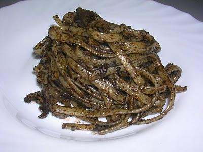 Spaghetti al nero di seppia