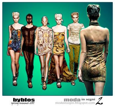 Le pagelle: BYBLOS SPRING SUMMER 2011