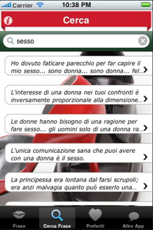 L’angolo dello sviluppatore – iPhone/iPad – “Uomini&Donne;”