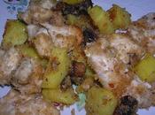 Pollo patate croccanti