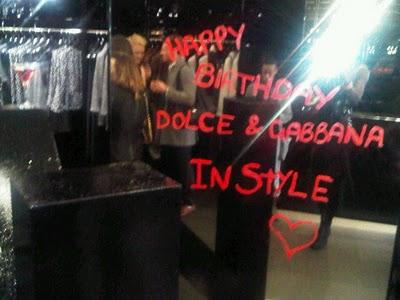 The Instyle party for Dolce & Gabbana London