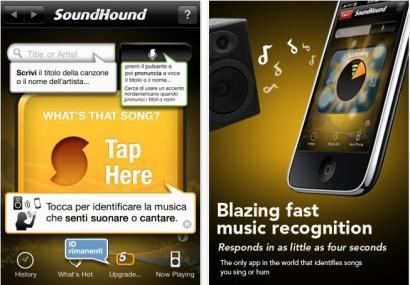 App Store: aggiornamento per SoundHound (v. 3.4.1)