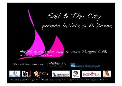 Save the date: 16 Novembre, Sail & The City by VeleRosa