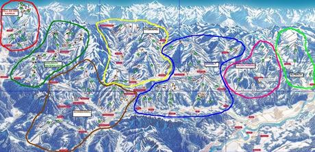 Le località della Kitzbüheler Alpen (AllStarCard)