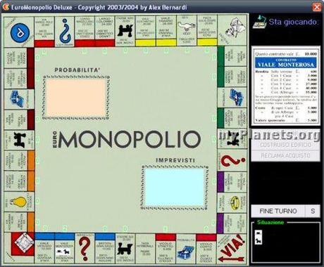 Giocare a Monopoli con il pc