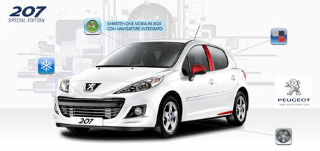 Peugeot 207 con Nokia X6 – Navigatore integrato!