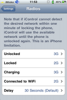 Cydia iPhone - iControl: limitiamo il consumo della batteria