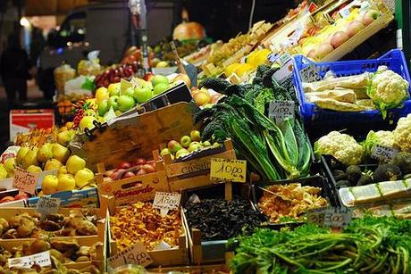 Padova, mercato di Piazza delle Erbe