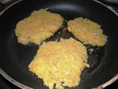 Rosti di patate e sedano rapa