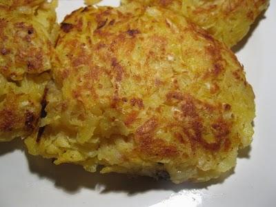 Rosti di patate e sedano rapa