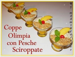 COPPE OLIMPIA CON PESCHE SCIROPPATE