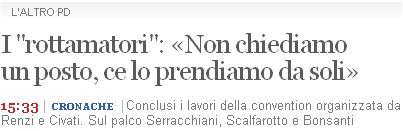 Il vento profondo che soffiava alla Leopolda