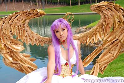 athena saori kido saint seiya cosplay-ftw