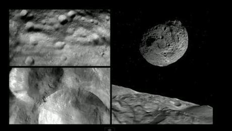 La superficie di Vesta in grande dettaglio grazie a Dawn