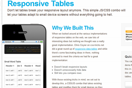 Responsive Mobile Design App per Web Designer