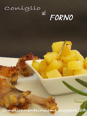 Coniglio al forno