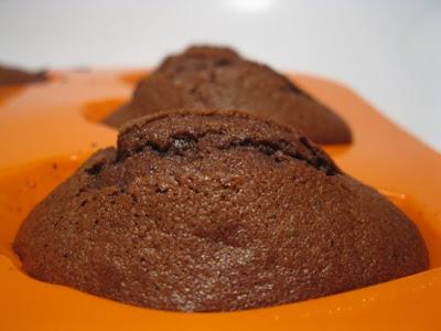 Madeleines al cioccolato per Valentina