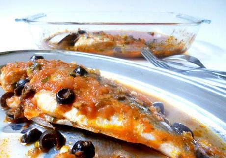 orata al pomodoro  (tsipoura kokkinistì)