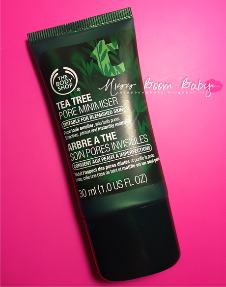 Review: siero minimizzante dei pori al tea tree - The Body Shop