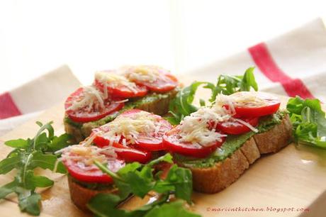 PESTO DI RUCOLA  (E DOPPIO UTILIZZO)