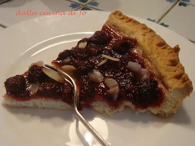 Crostata con lamponi