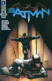 Batman # 5 (Snyder, Capullo, Daniel, Kuoranski, Higgins, Barrows)