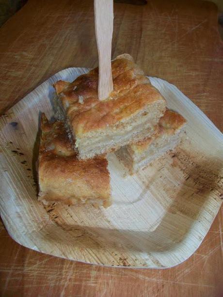 Focaccia Rustica alle Tre Farine e Marmellata Biologica di Limone