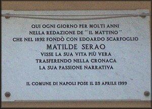 Matilde Serao racconta la sua Napoli - passeggiata narrata  Domenica 14 Ottobre