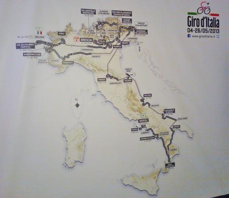 Ciclismo: Presentazione Giro d’Italia 2013. Di Luca Alò