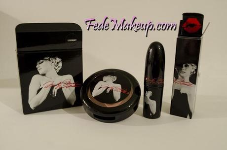 Haul Mac collezione Marilyn Monroe Blush Legendary e Lipstick Pure Zen