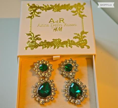 H&M accessori anna dello russo orecchini