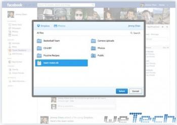 Condividere i propri file di Dropbox nei gruppi di Facebook