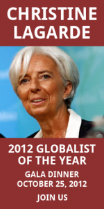 Christine Lagarde (FMI) premiata come Globalista dell'anno 2012!