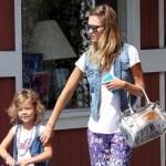 Shopping per Jessica Alba e la piccola Honor a Los Angeles04