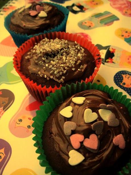 TORTINI AL CIOCCOLATO CON CUORE CREMOSO