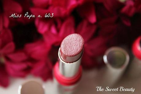 Miss Pupa: lipsticks n. 202 & 603