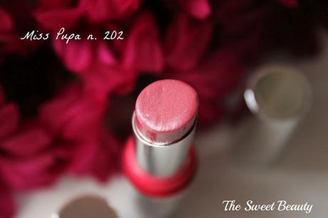 Miss Pupa: lipsticks n. 202 & 603