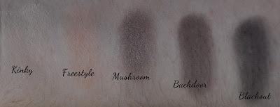 Smoked palette Urban Decay: swatches e prime impressioni