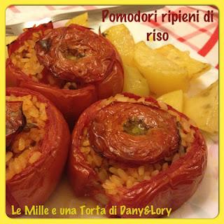 POMODORI RIPIENI DI RISO CON PATATE