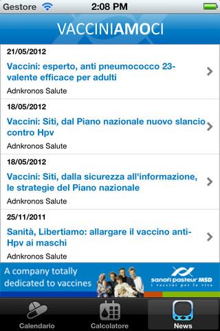 VacciniAMOci: un’app per iPhone su vaccini e prevenzione