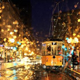 San Francisco In The Rain by Burak Arik (burakarik) on 500px.com