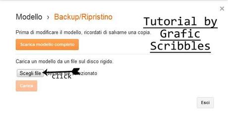 Tutorial: Installare un template made in Grafic Scribbles in Blogger