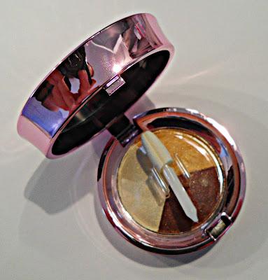 Review&Swatches; LIOELE DOLLISH TRIPLE EYESHADOW nella colorazione 10 Gold Brown