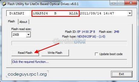 Flash Firmware iXtreme Burner Max masterizzatori LiteOn iHas