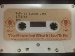 The future isn’t what it used to be, Talk by Steve Jobs 1983