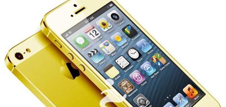 Sembra incredibile, Un iPhone 5 d’ORO massiccio!