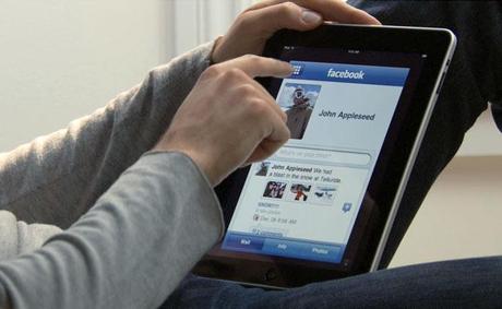 app facebook per ipad