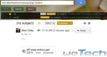 Con Gmail ora si può fare la ricerca nel contenuto degli allegati